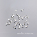 Sterling Silver Pendant Setting Letters A-Z Alphabet Pendant